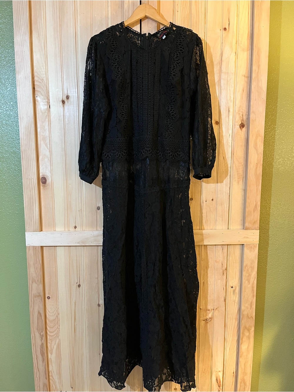 Johnny Was: Women's Black Lace Dress